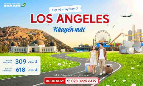 Đặt vé máy bay đi Los Angeles khuyến mãi mới nhất